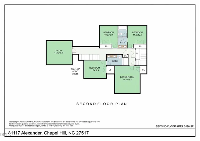 $835,000 | 81117 Alexander, Chapel Hill, NC 27517