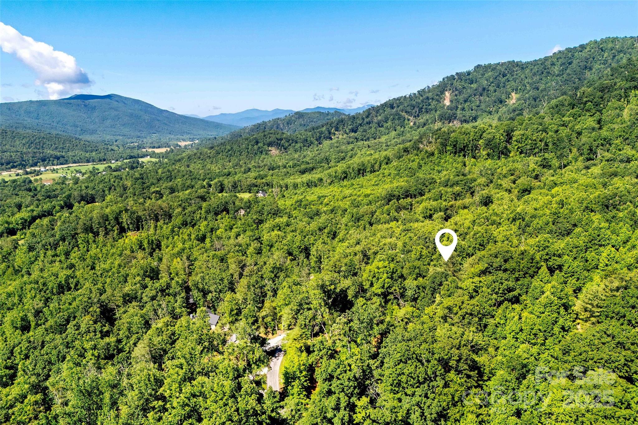 Lot #76 Hunnicut Spur Road Marion, NC 28752 - Photo 17 of 28 a view of a lush green forest with a mountain in the background