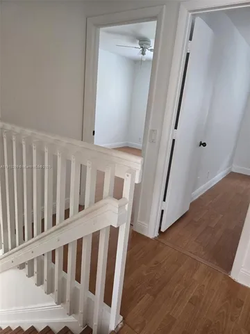 a view of wooden floor in a room