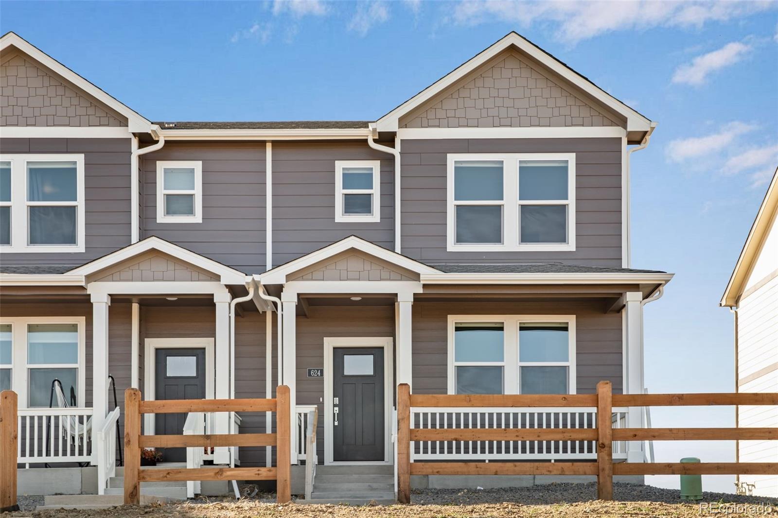 front view of a house