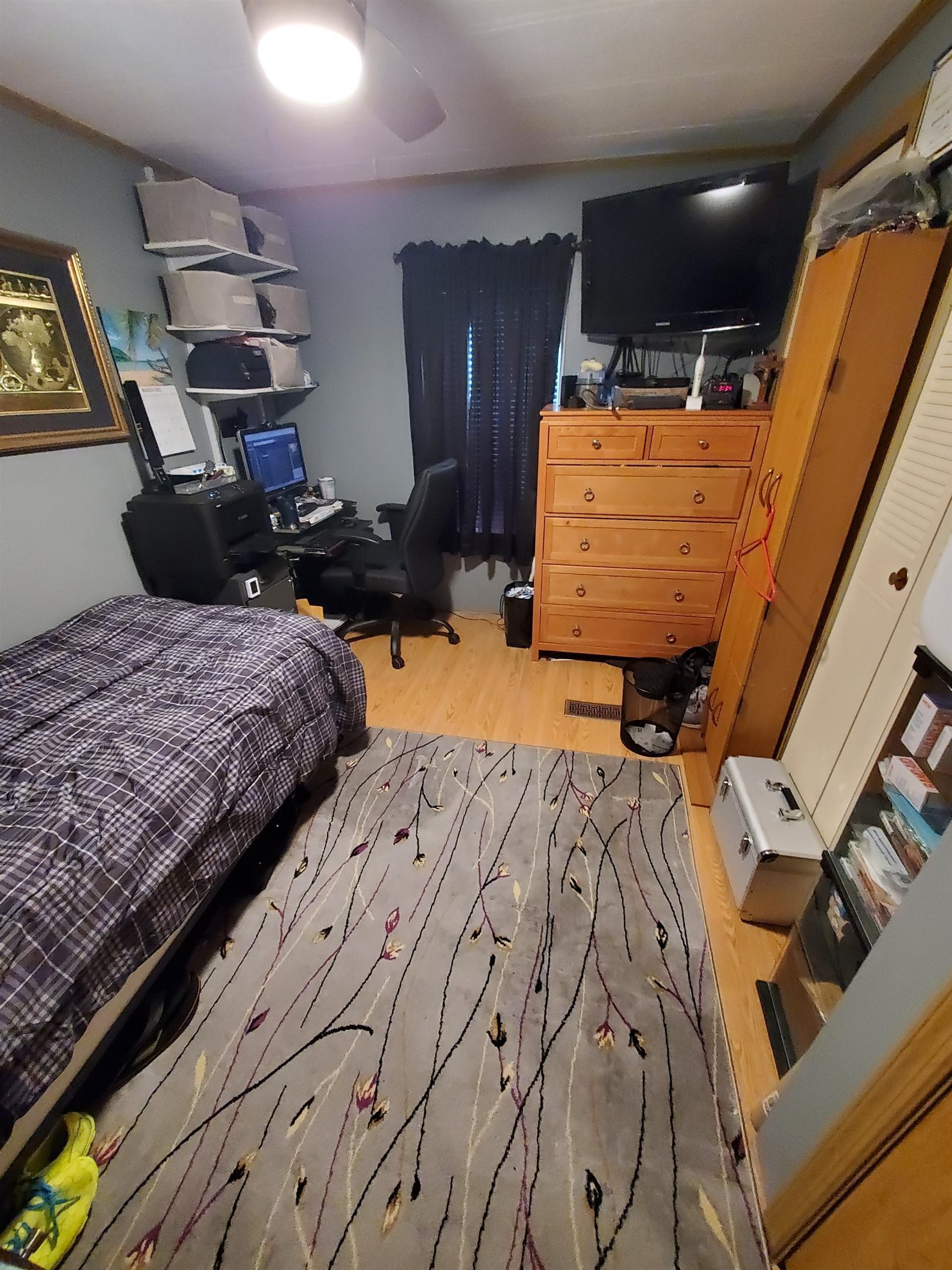 577 Miles Standish Lane Buena, NJ 08310 - Photo 2 of 11 a bedroom with bed and wooden floor