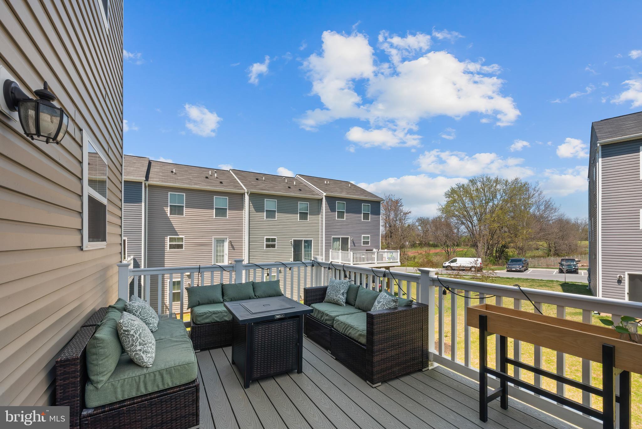 61 Grant Street Taneytown, MD 21787 - Photo 27 of 34 a view of a roof deck with couches