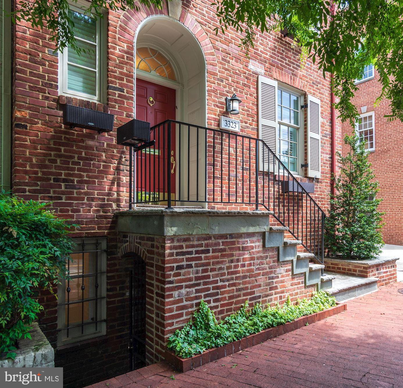 3323 Reservoir Road Northwest Washington, DC 20007 - Photo 2 of 37 Front w/lower level access