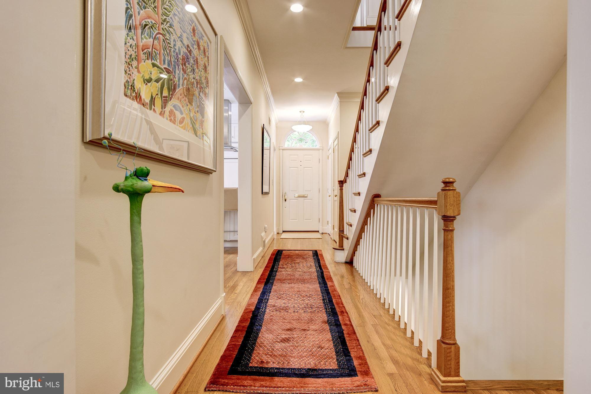 3323 Reservoir Road Northwest Washington, DC 20007 - Photo 11 of 37 Front Hall
