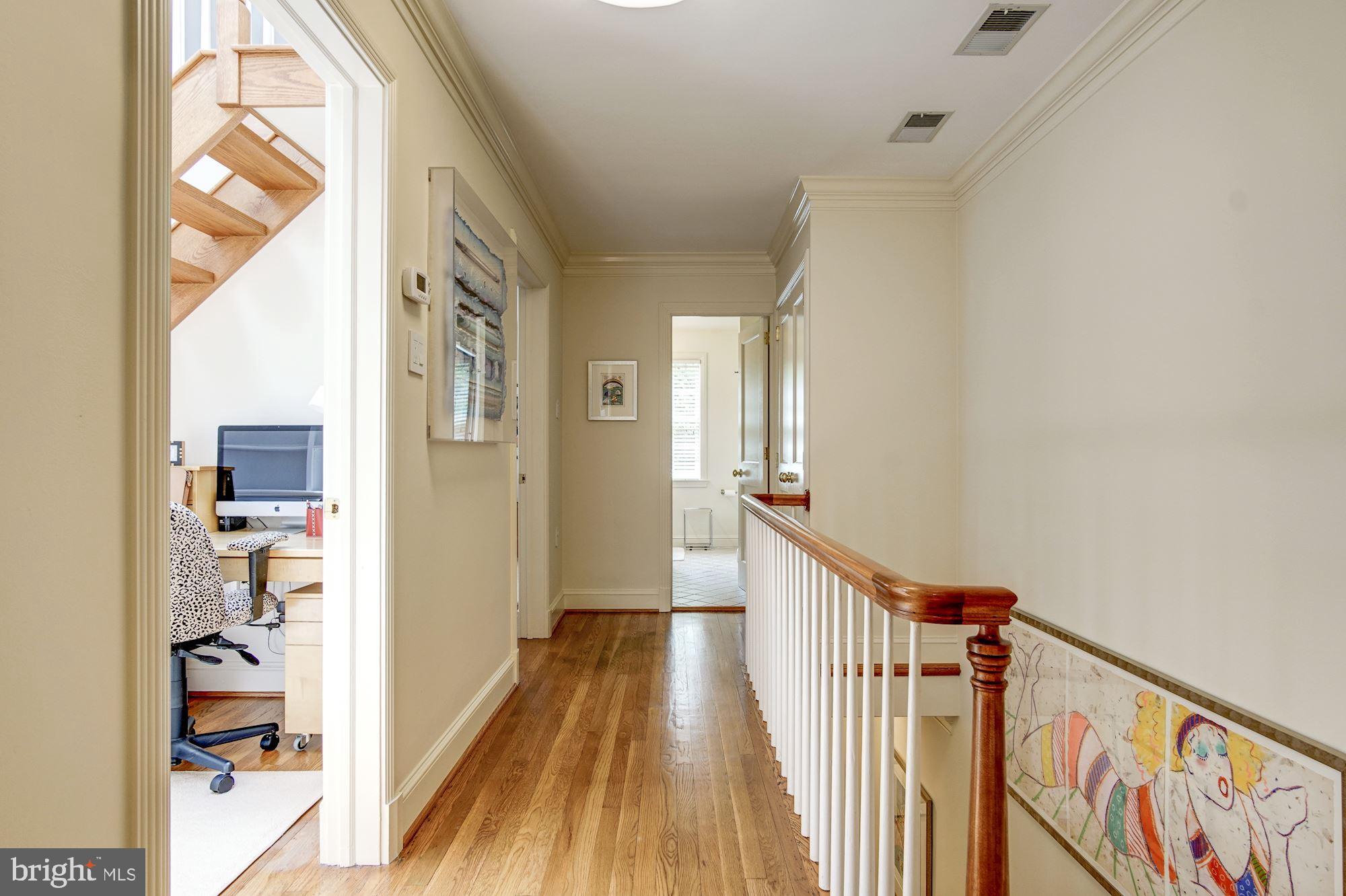3323 Reservoir Road Northwest Washington, DC 20007 - Photo 22 of 37 Bedroom Floor Hall