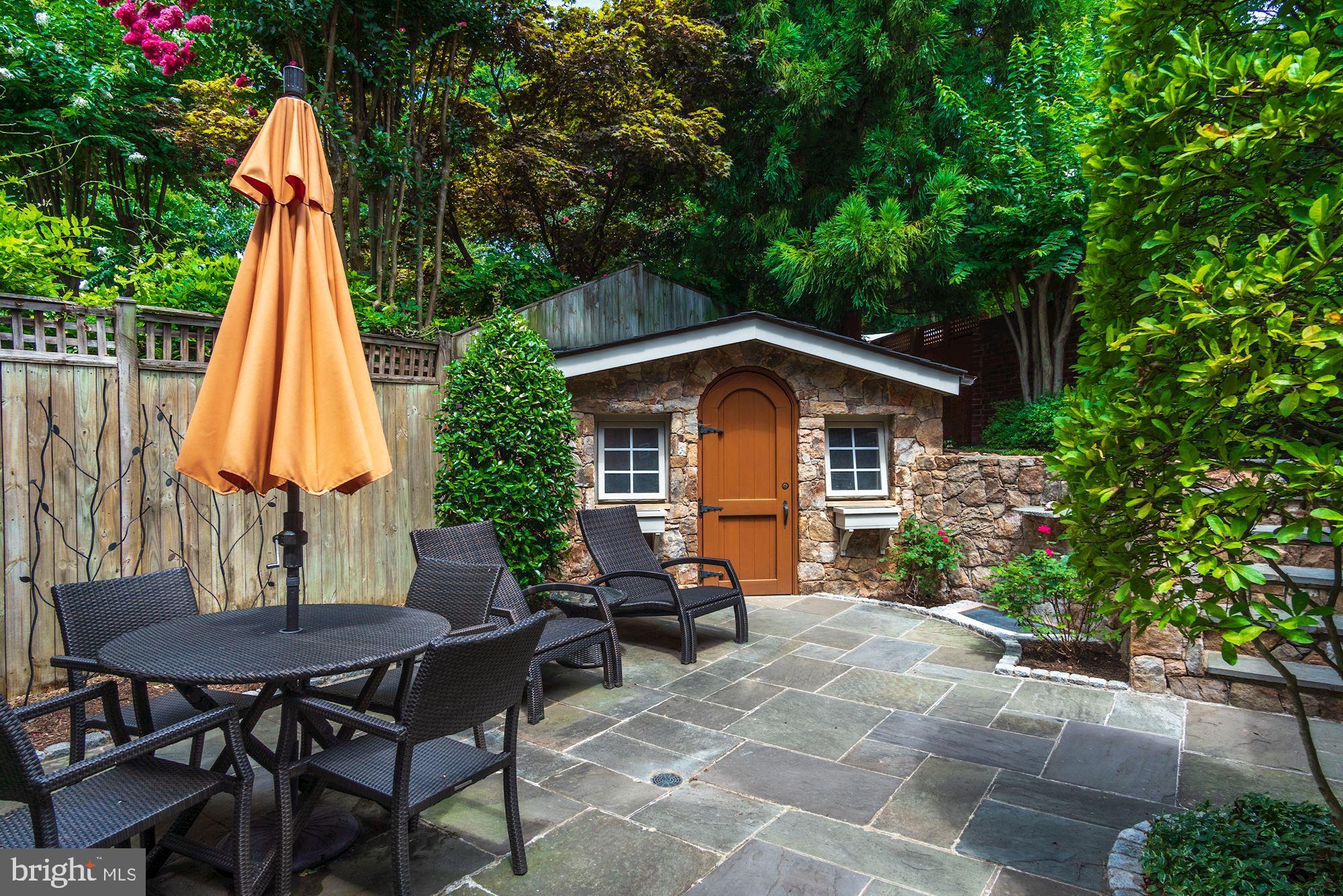 3323 Reservoir Road Northwest Washington, DC 20007 - Photo 33 of 37 Garden w/Cottage