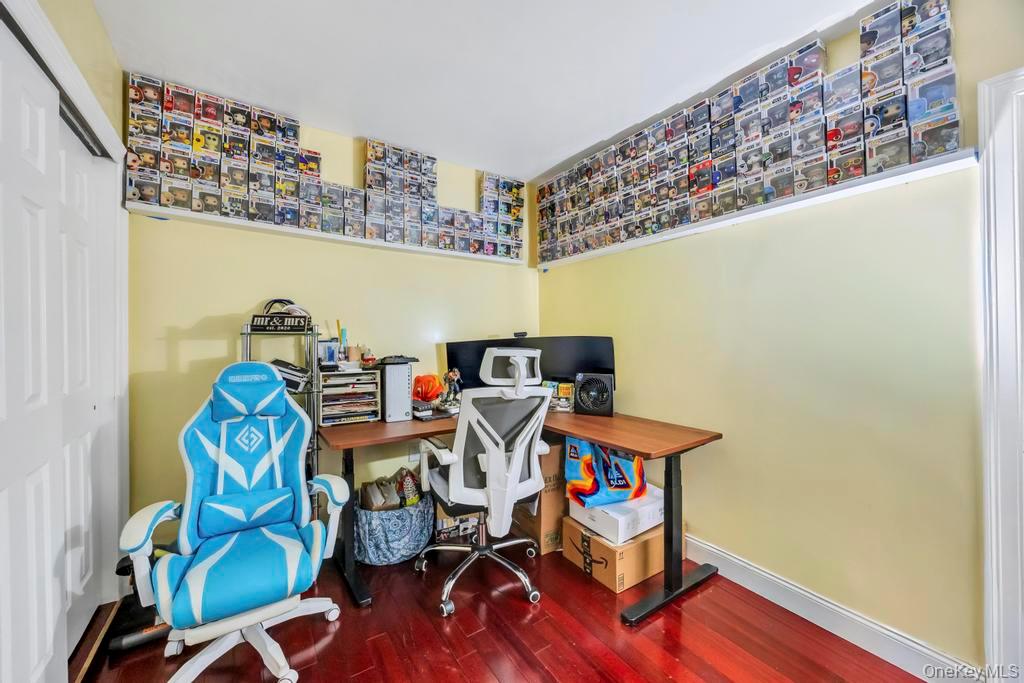 95-26 86th Street Queens, NY 11416 - Photo 10 of 28 Office with hardwood / wood-style flooring and baseboards