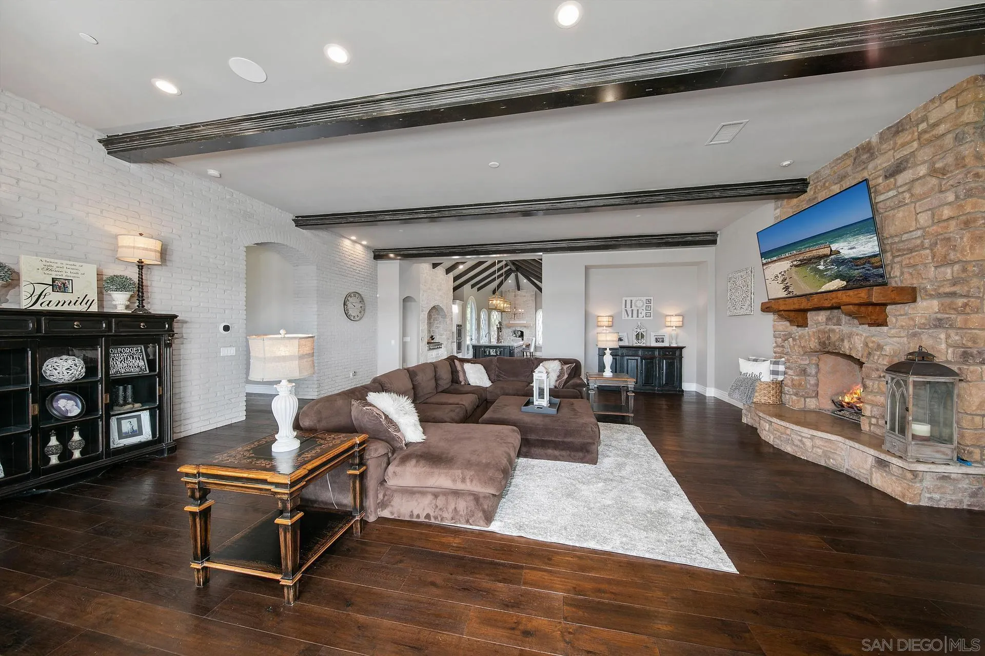 18781 Heritage Drive Poway, CA 92064 - Photo 13 of 69 a living room with furniture and wooden floor