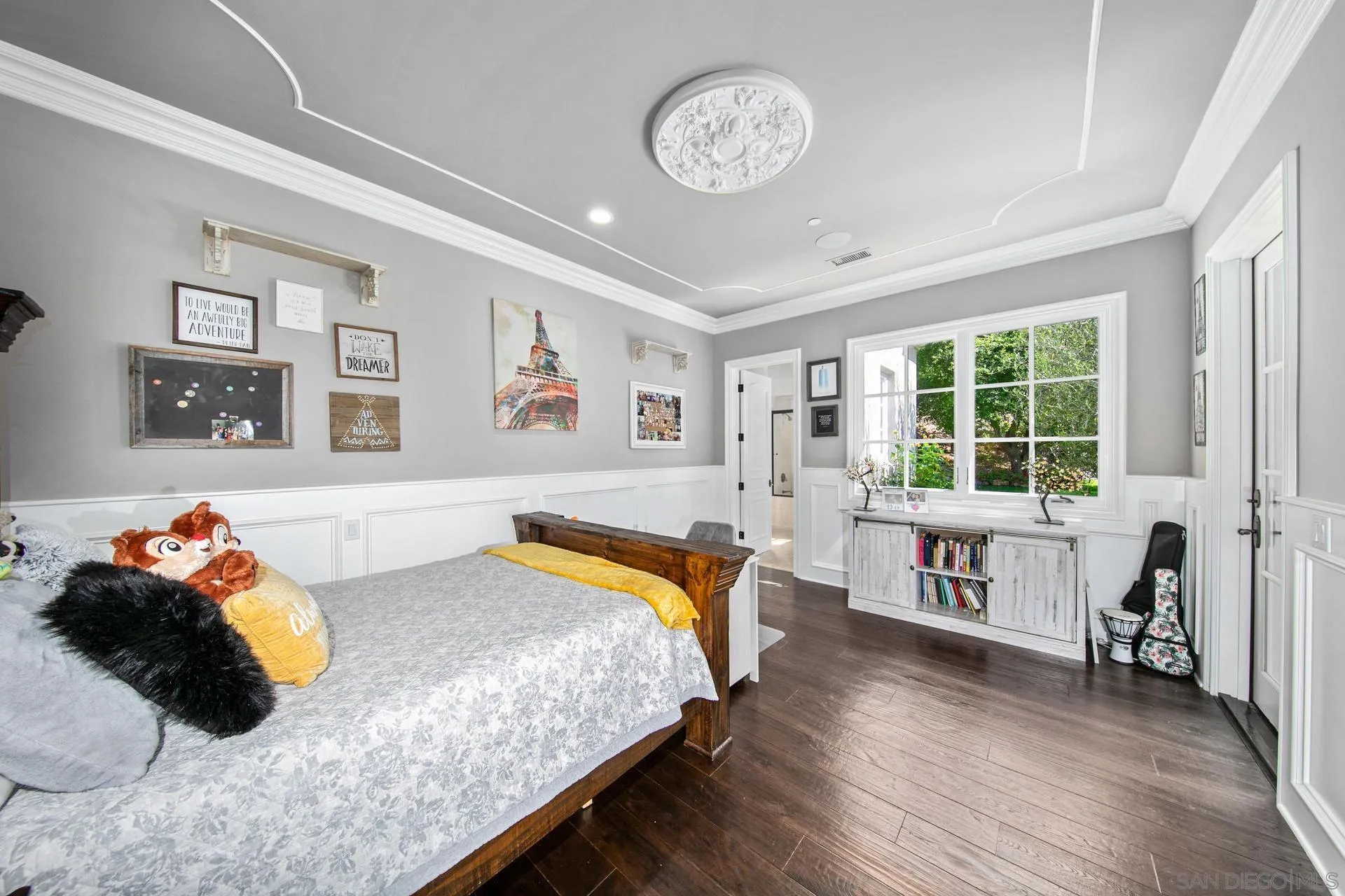 18781 Heritage Drive Poway, CA 92064 - Photo 40 of 69 a bedroom with a bed and a large window