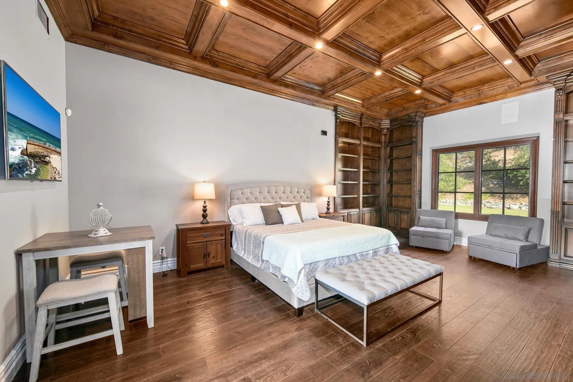 18781 Heritage Drive Poway, CA 92064 - Photo 43 of 69 a bedroom with a bed couch and a window