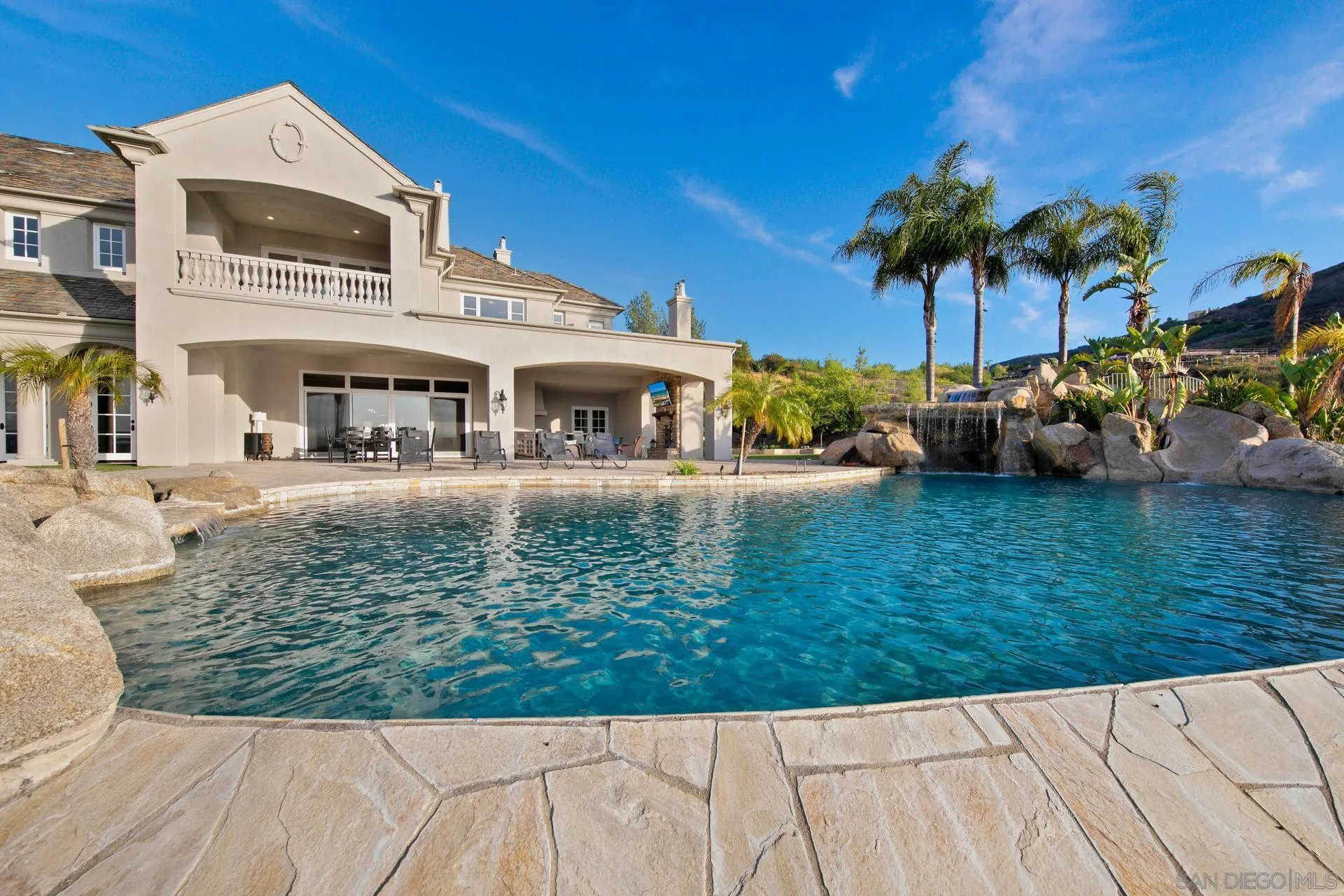 18781 Heritage Drive Poway, CA 92064 - Photo 58 of 69 a view of a house with a swimming pool