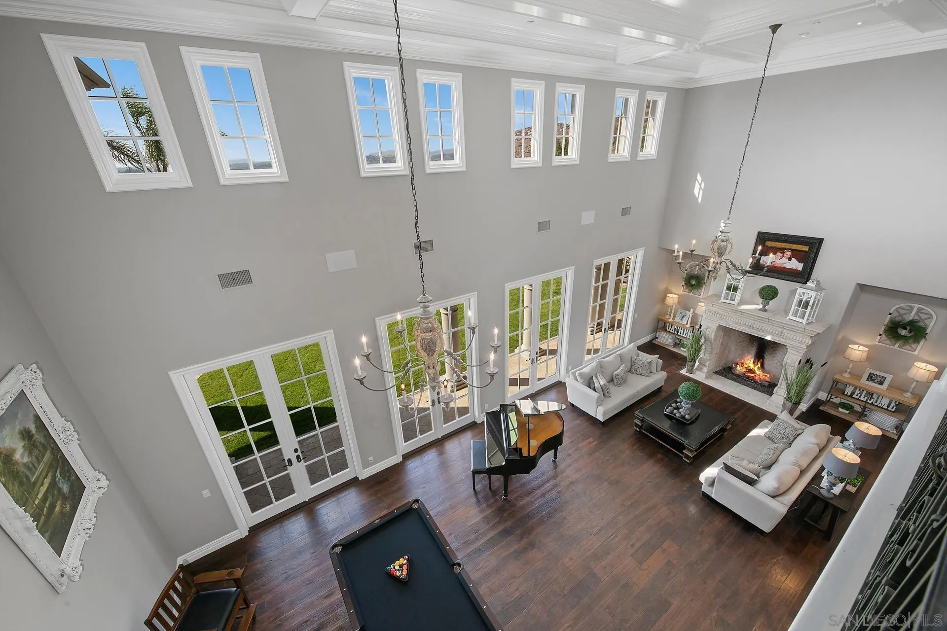 18781 Heritage Drive Poway, CA 92064 - Photo 10 of 69 a living room with furniture and a wooden floor