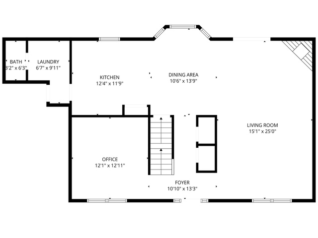 5727 South 3550th Street West Roy, UT 84067 - Photo 47 of 49 Floor plan - Main Floor