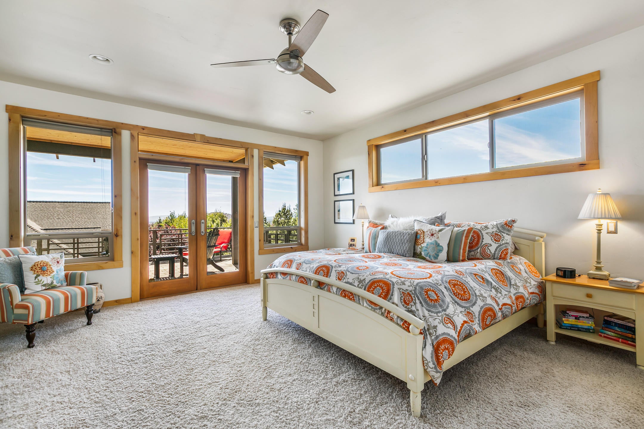 647 Northwest Powell Butte Loop Bend, OR 97703 - Photo 18 of 27 Master bedroom on the main living floor
