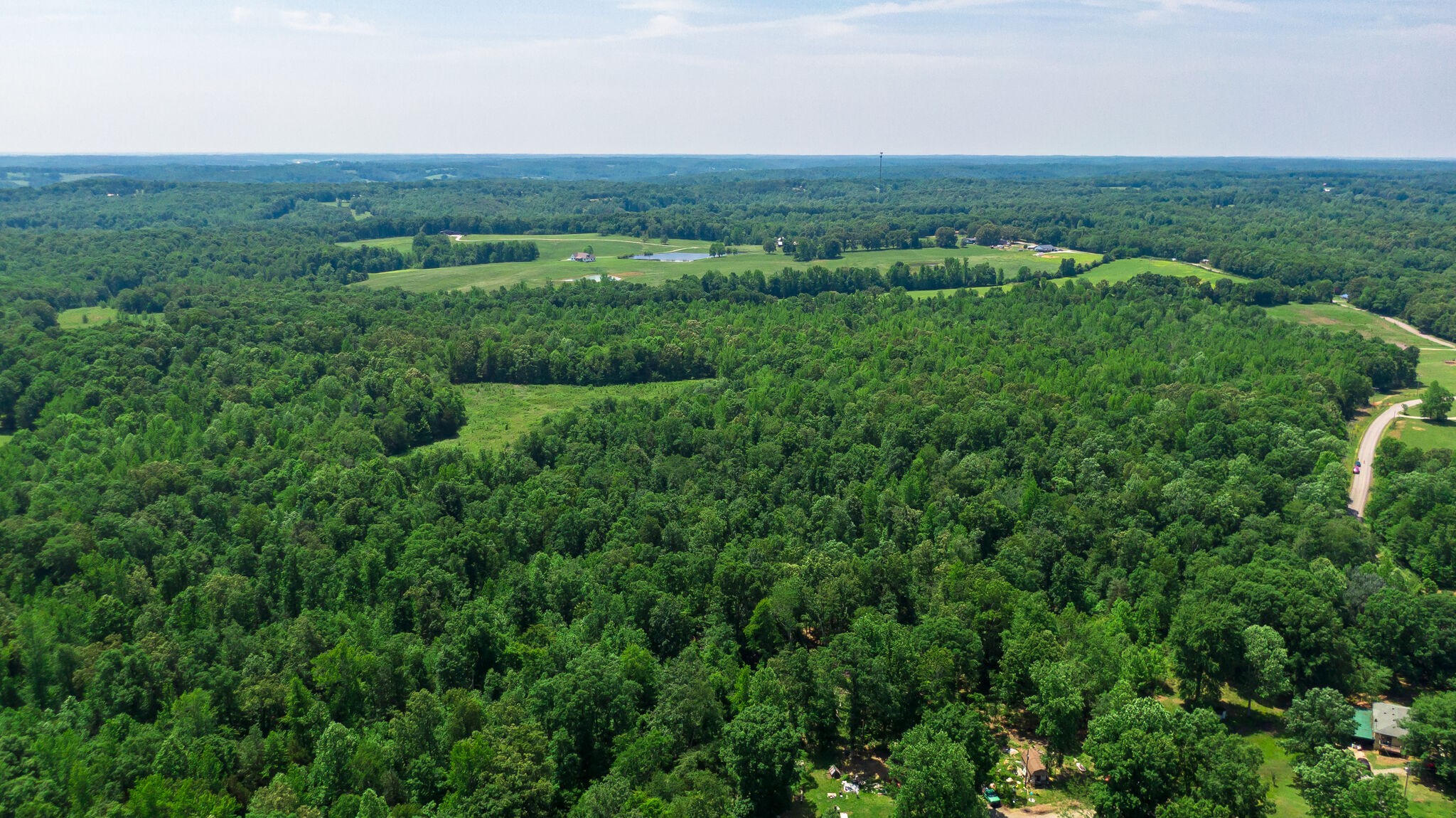 0 Foster Road Cumberland Furnace, TN 37051 - Photo 24 of 30 an aerial view of a houses with outdoor space and trees