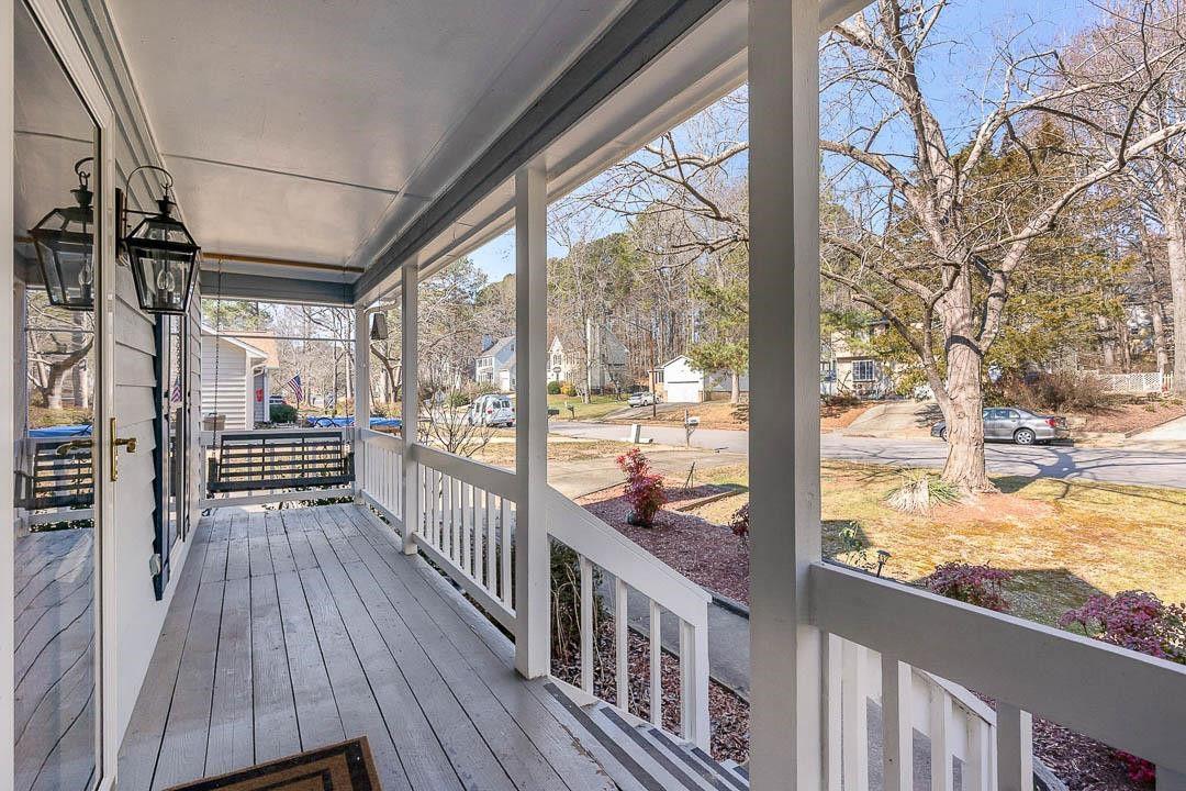 7244 Mine Shaft Road Raleigh, NC 27615 - Photo 5 of 23 Front Porch Swing