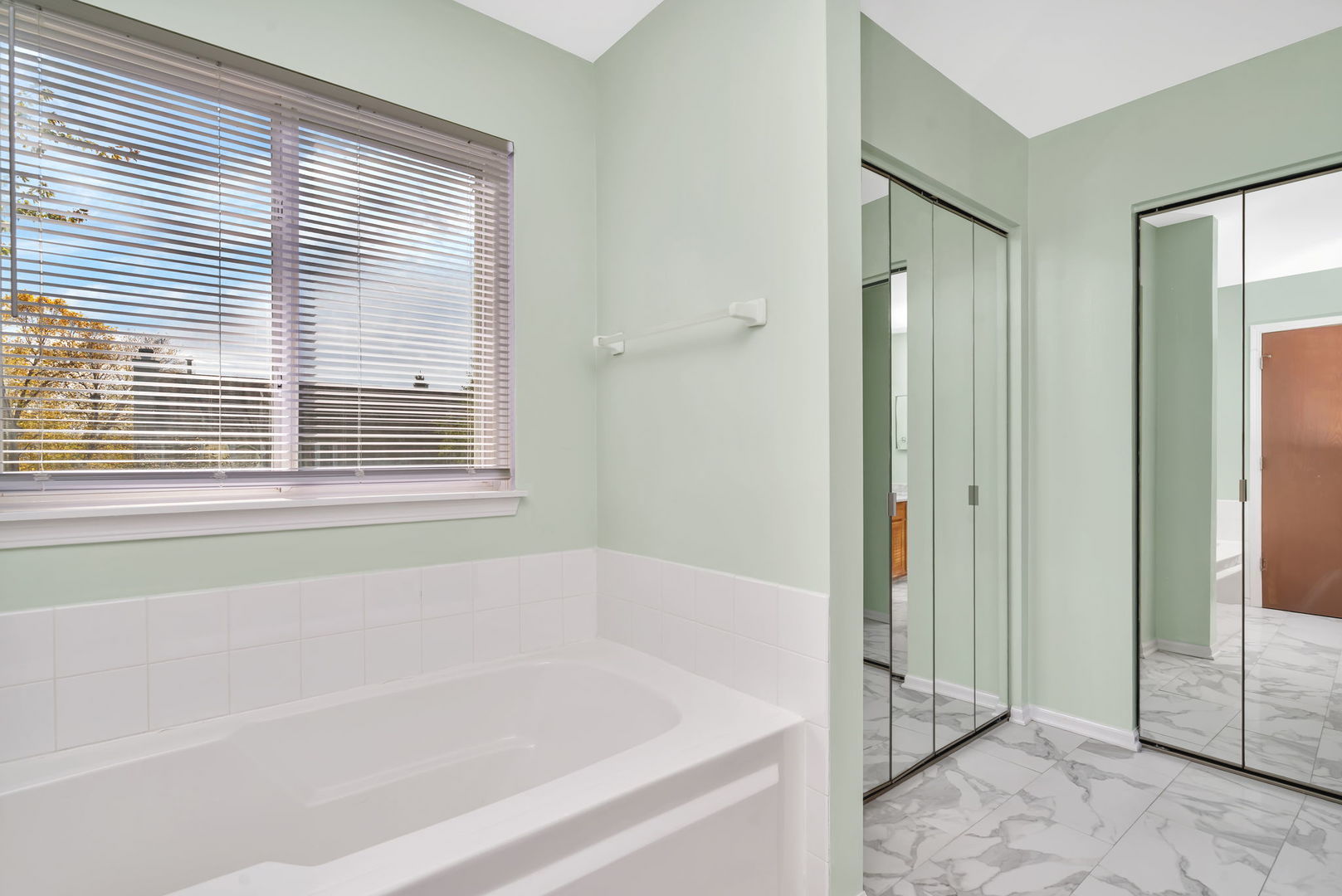 2509 Rosehall Lane Aurora, IL 60503 - Photo 29 of 51 a bathroom with a bathtub and a shower
