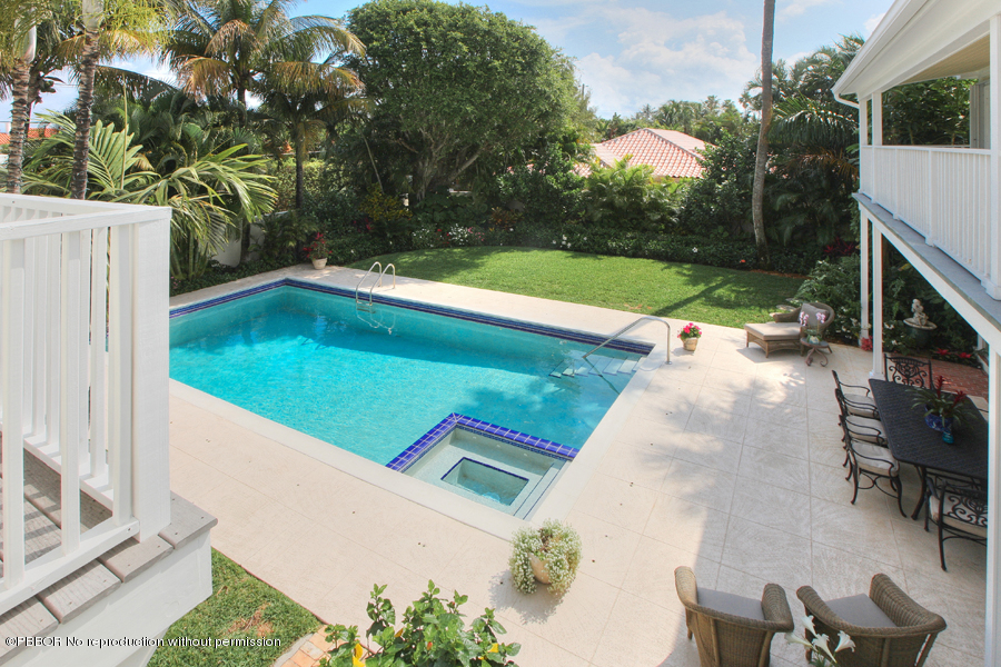 227 Eden Road Palm Beach, FL 33480 - Photo 15 of 18 Pool View