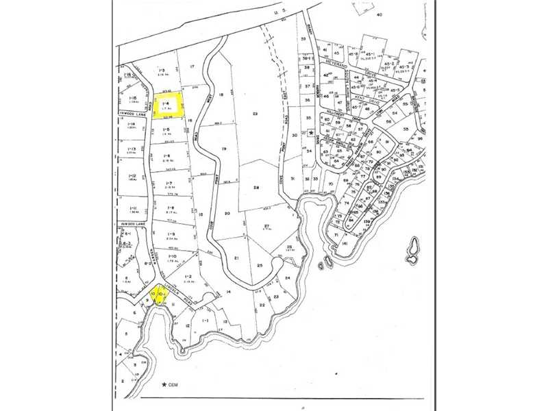 0 Warren Road Charlestown, RI 02813 - Photo 3 of 9 Plat Map. Tax map showing lot in proximity to association waterfront land.
