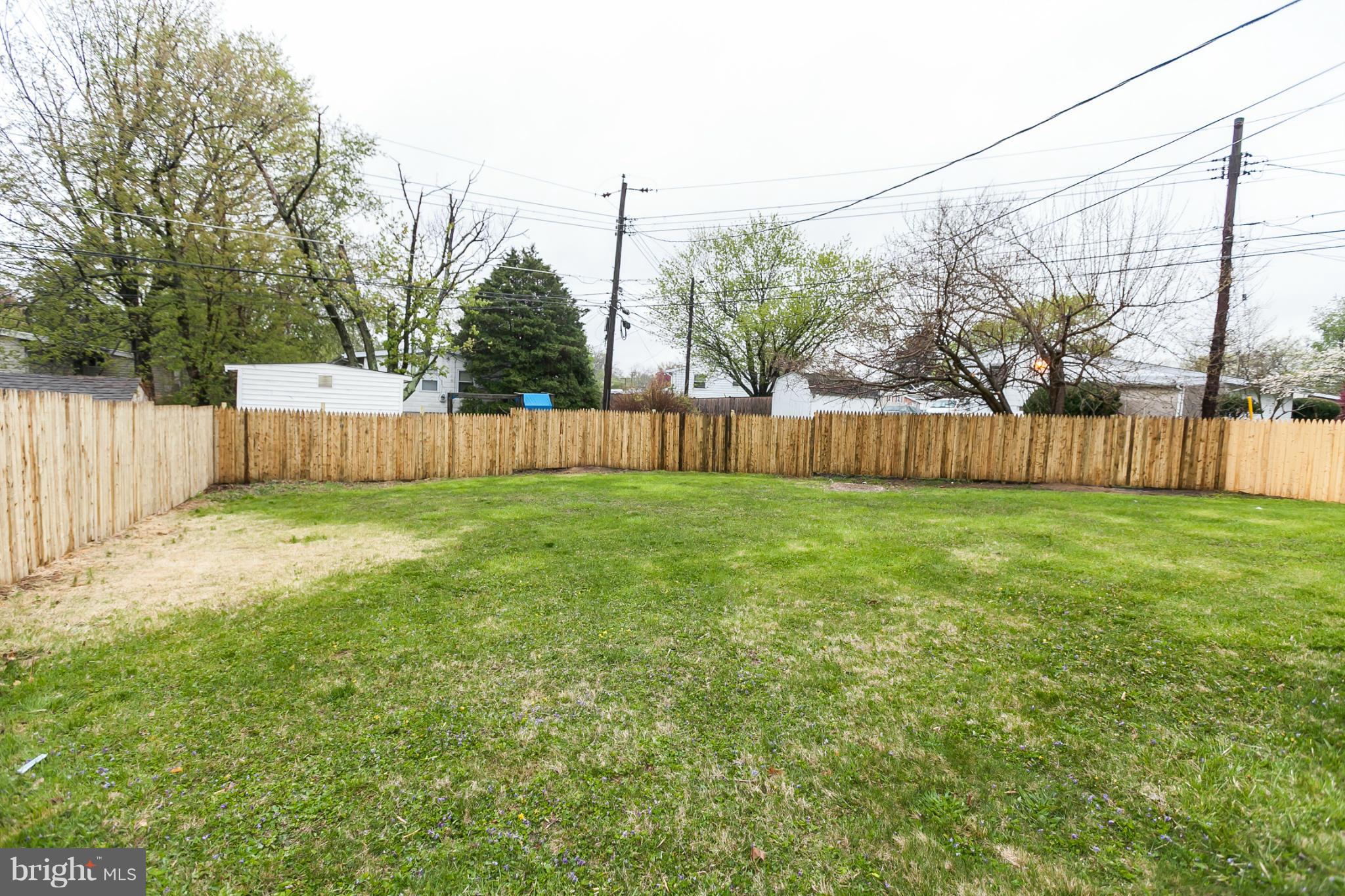 8417 Billson Road Randallstown, MD 21133 - Photo 28 of 29 Fenced Rear Yard