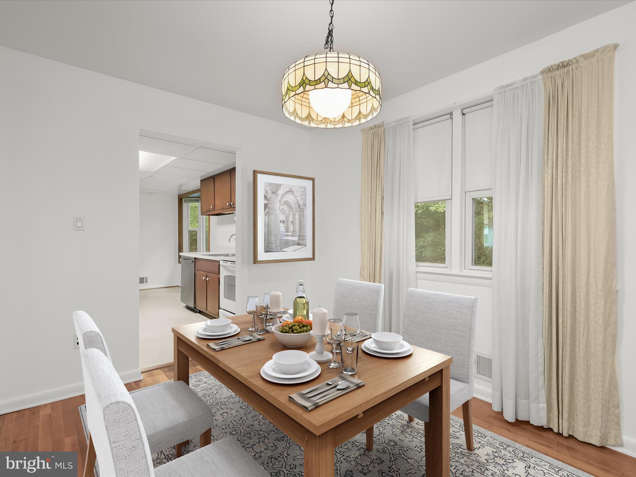 16010 Jerald Road Laurel, MD 20707 - Photo 3 of 42 Virtually Staged Dining Room