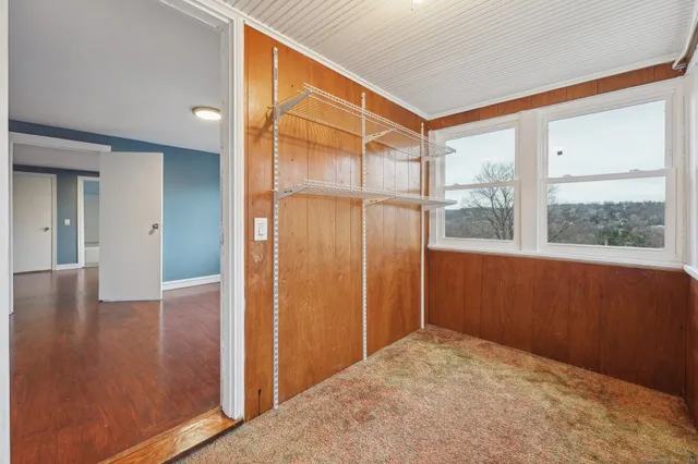 a view of a house with a park