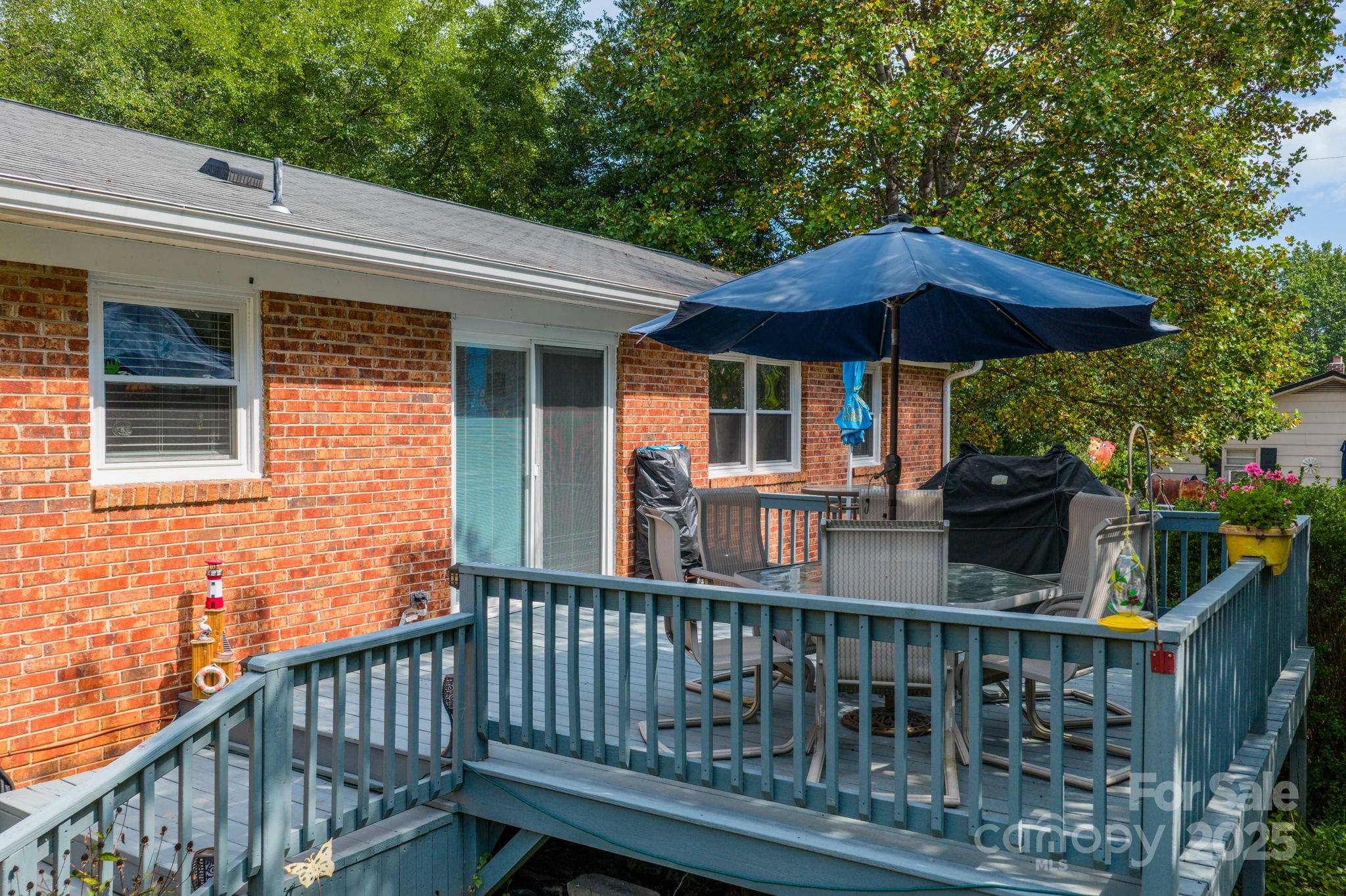 3651 Pea Ridge Road Morganton, NC 28655 - Photo 32 of 43 a view of a deck with furniture and a deck