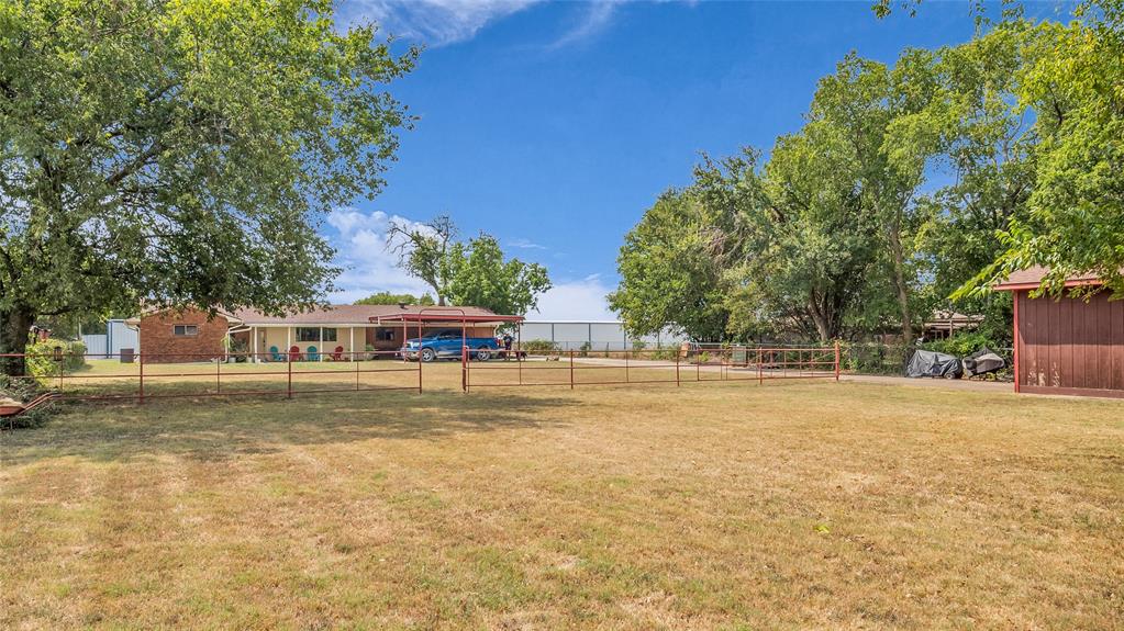 193 Eisenhower Road Denison, TX 75020 - Photo 18 of 30 View of yard