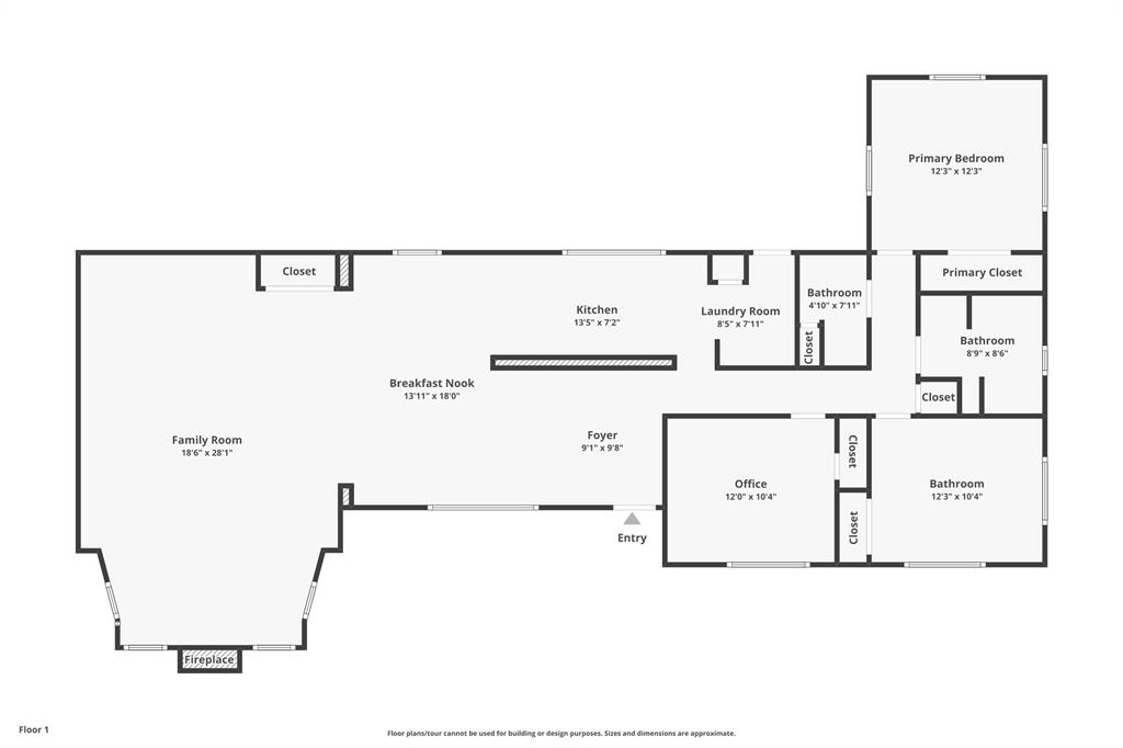 193 Eisenhower Road Denison, TX 75020 - Photo 30 of 30 View of room layout