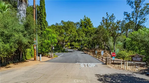 a sign on the side of a road