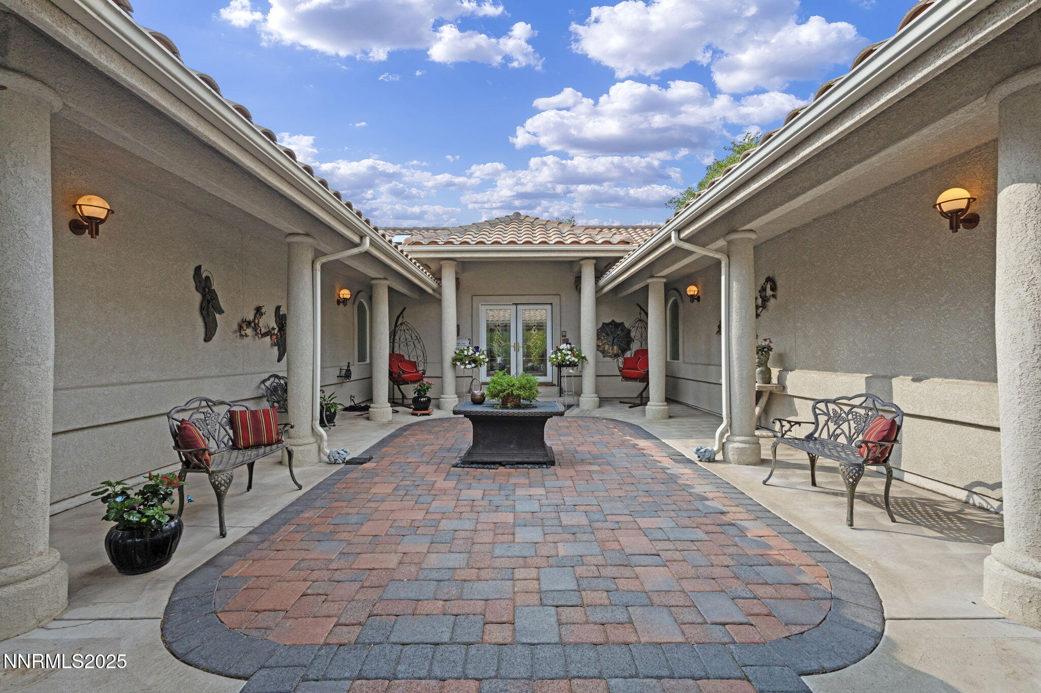 5195 Canyon Drive Reno, NV 89519 - Photo 4 of 69 a view of a porch with furniture