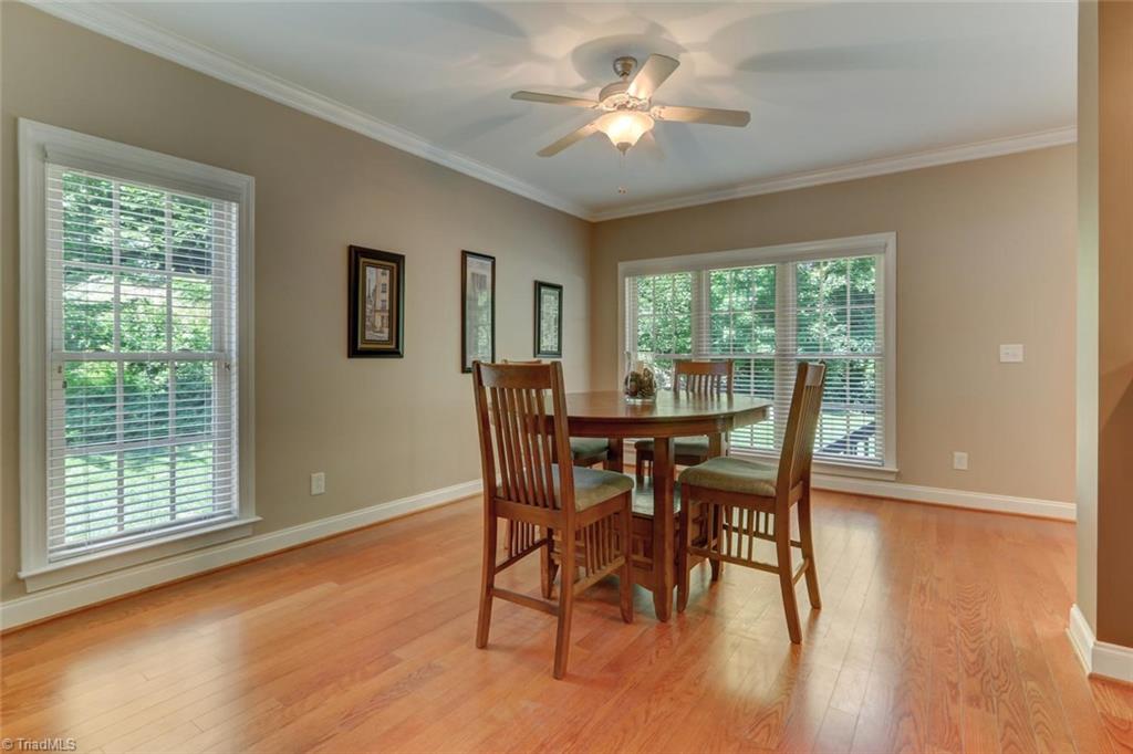 605 Stafford Pointe Court Oak Ridge, NC 27310 - Photo 13 of 30 Although this area is currently being used as a breakfast area, it is large enough for use as a dining or keeping room