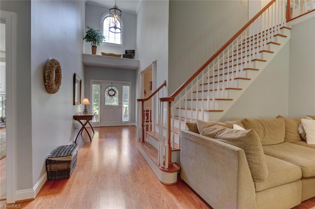 605 Stafford Pointe Court Oak Ridge, NC 27310 - Photo 5 of 30 From the time you enter the two-story foyer, you will appreciate the layout of this cared for home