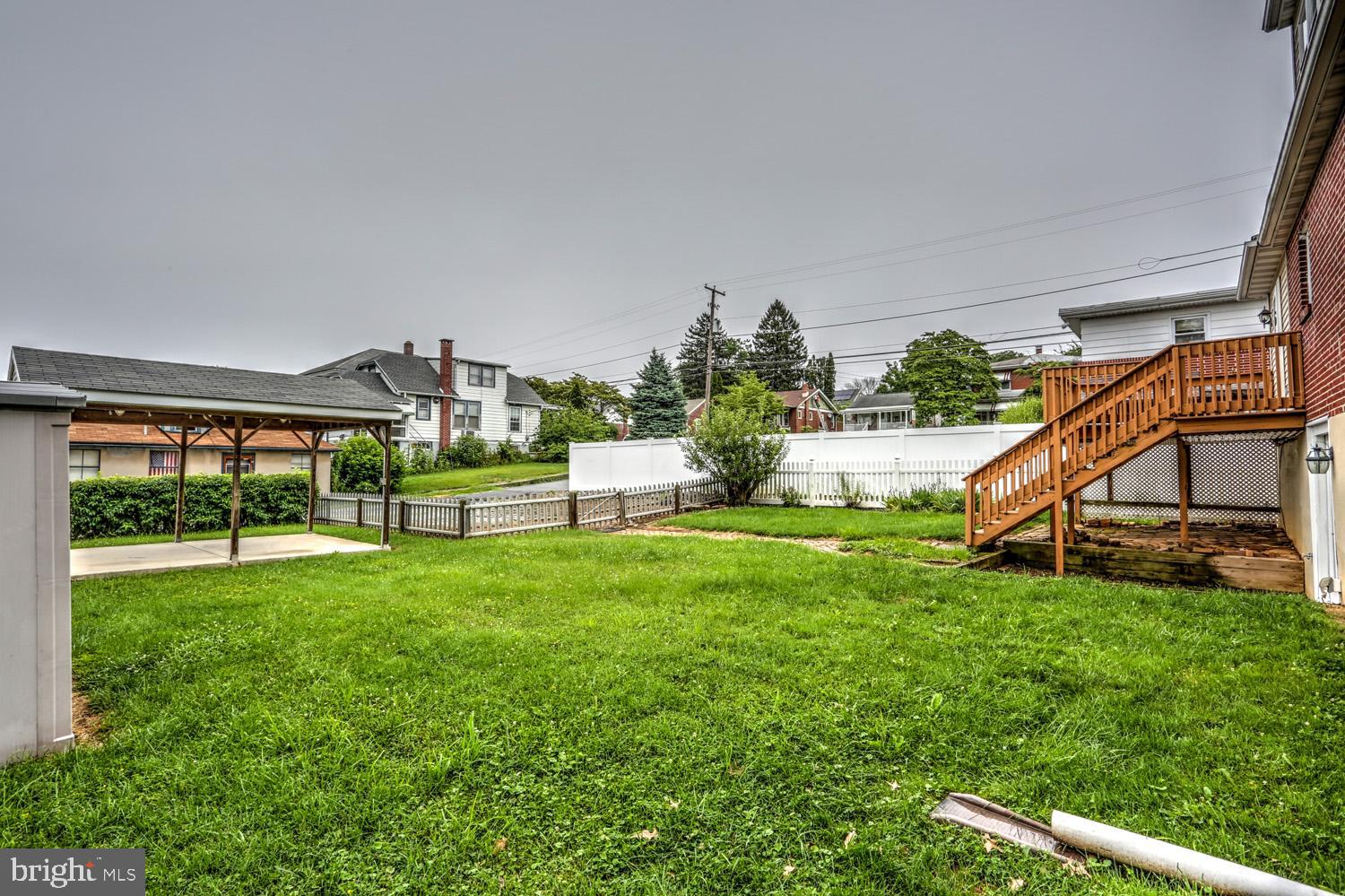 411 Haig Boulevard Reading, PA 19607 - Photo 32 of 36 Flat rear fenced yard