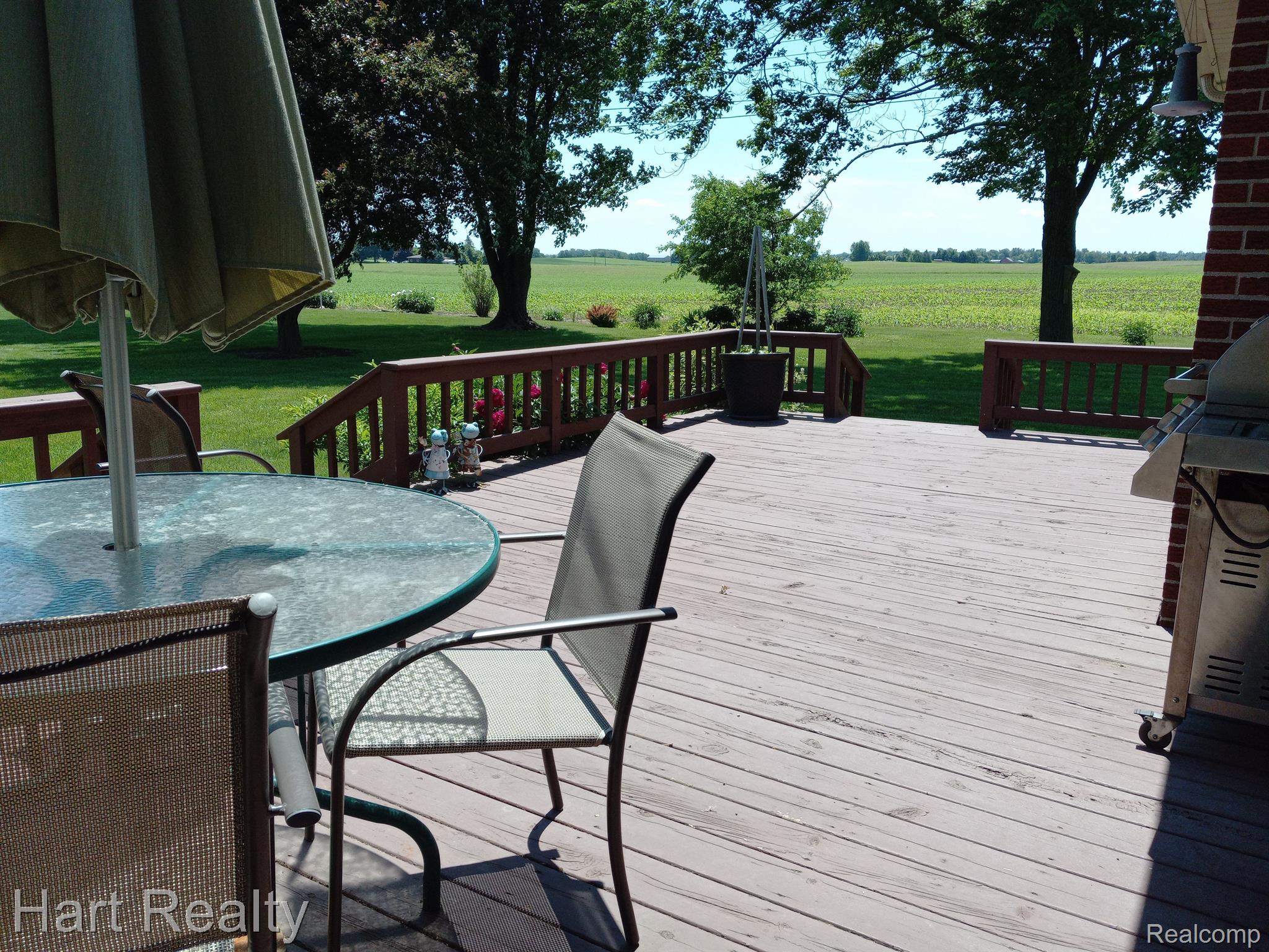 6105 Lynd Road Marlette, MI 48453 - Photo 4 of 45 deck off the family room
