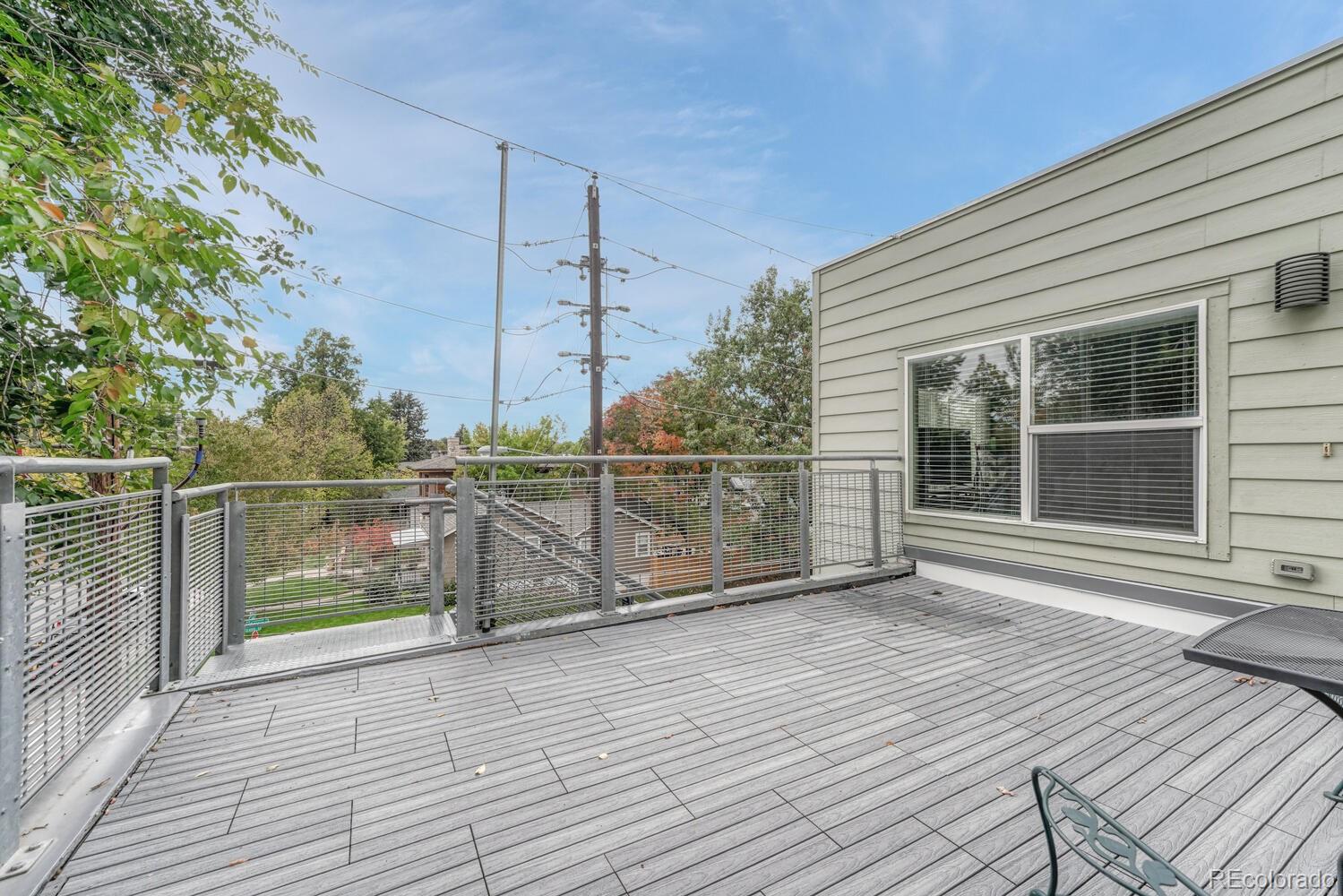 2389 South High Street, Unit 4 Denver, CO 80210 - Photo 20 of 27 a view of a balcony