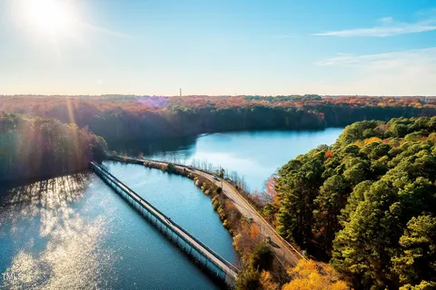 a view of a balcony with ocean view