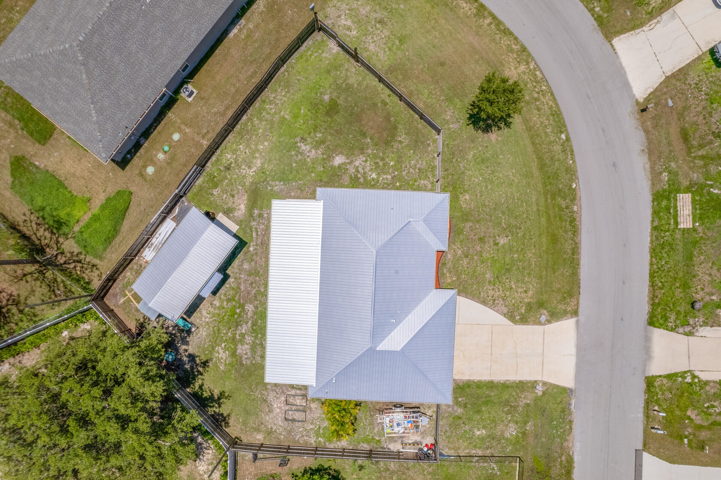 1030 San Rafael Road Southwest Palm Bay, FL 32908 - Photo 34 of 37 an aerial view of a house