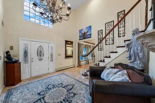 a view of entryway and hall