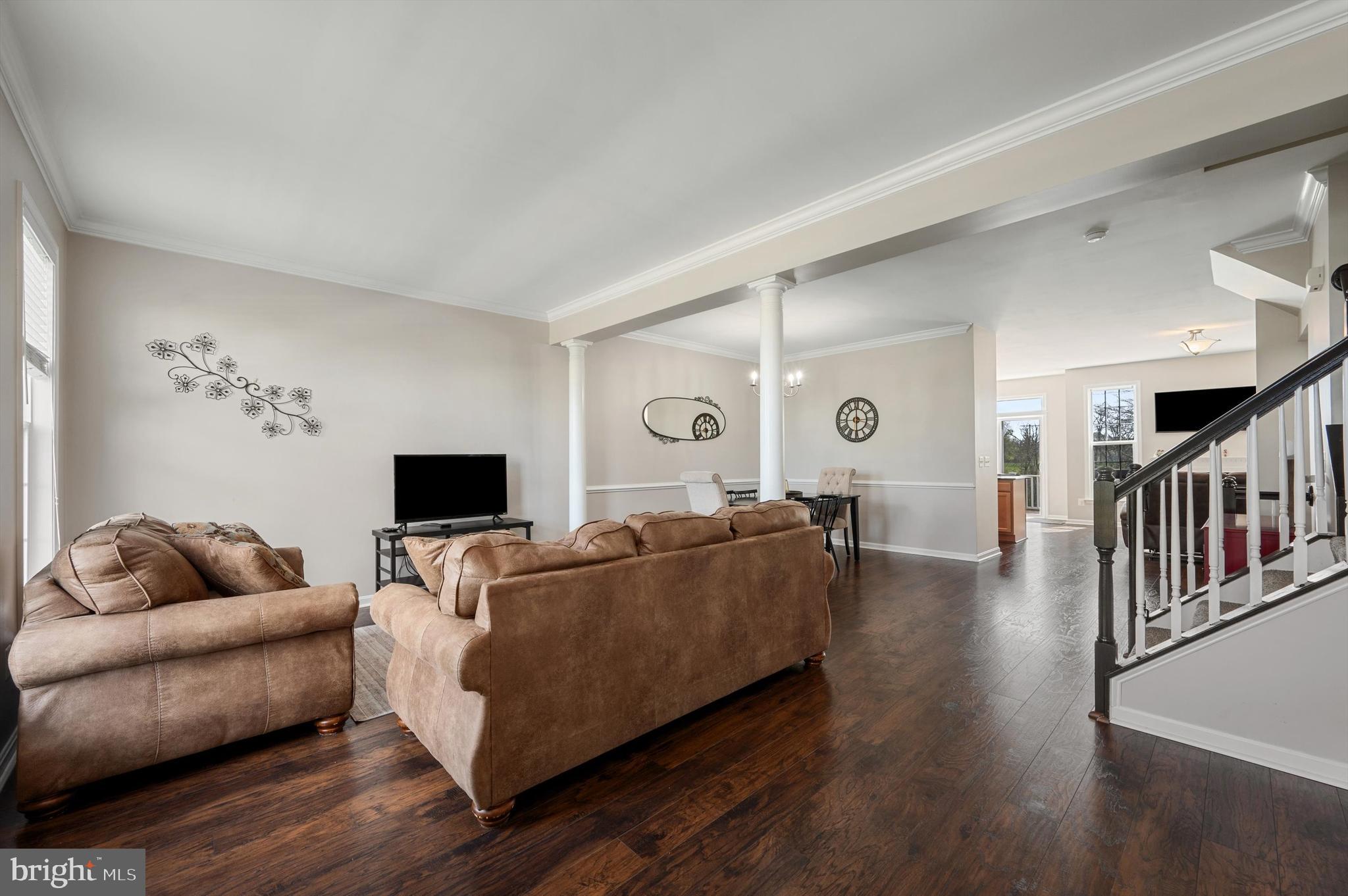 15 Driver Square Front Royal, VA 22630 - Photo 2 of 45 a living room with furniture and a flat screen tv