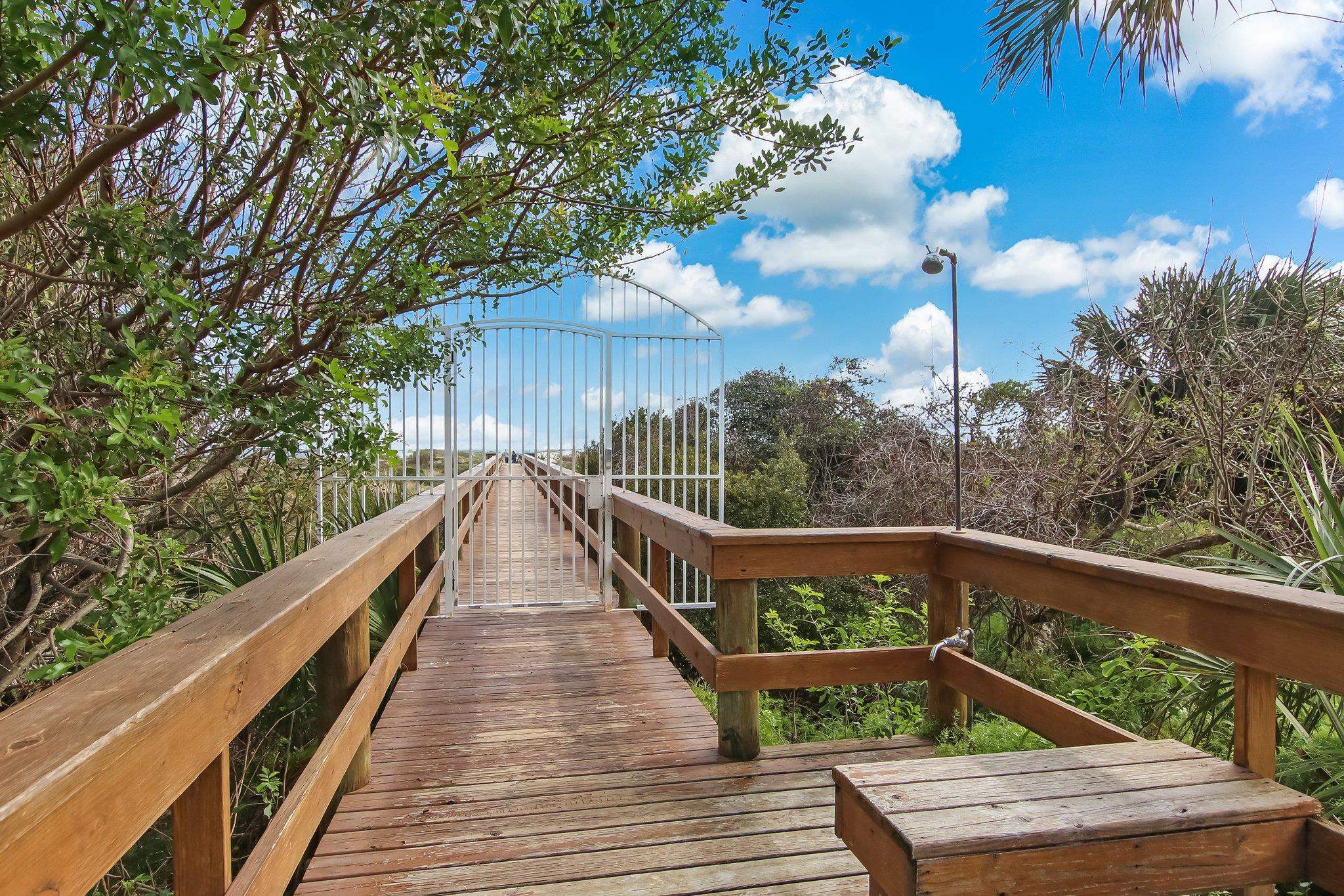 4 Ocean Trace Road, Unit 108 St. Augustine, FL 32080 - Photo 42 of 54 a view of balcony and yard