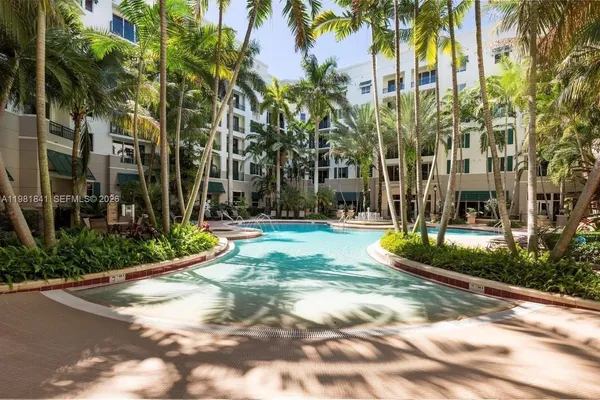 a view of a multi story building