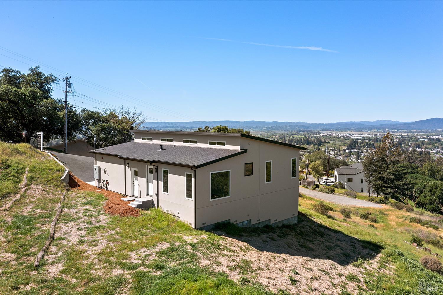 1292 Wikiup Drive Santa Rosa, CA 95403 - Photo 29 of 32 a aerial view of a house with a yard