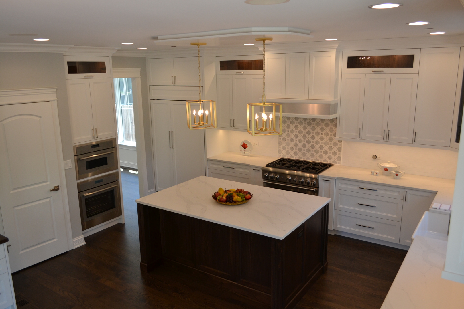 2247 Illinois Road Northbrook, IL 60062 - Photo 6 of 32 a kitchen with a sink stove and refrigerator