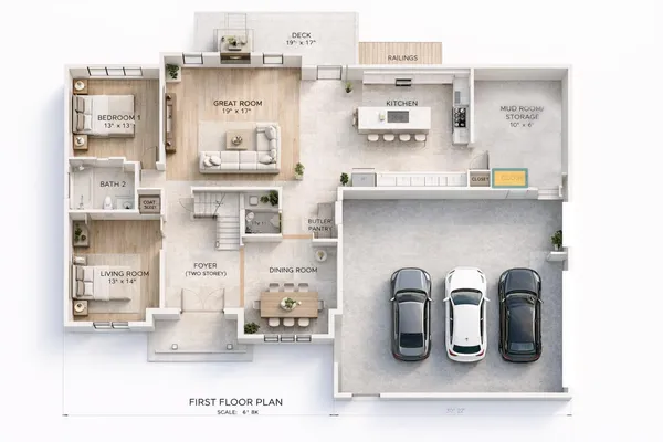 view of a bathroom with a window