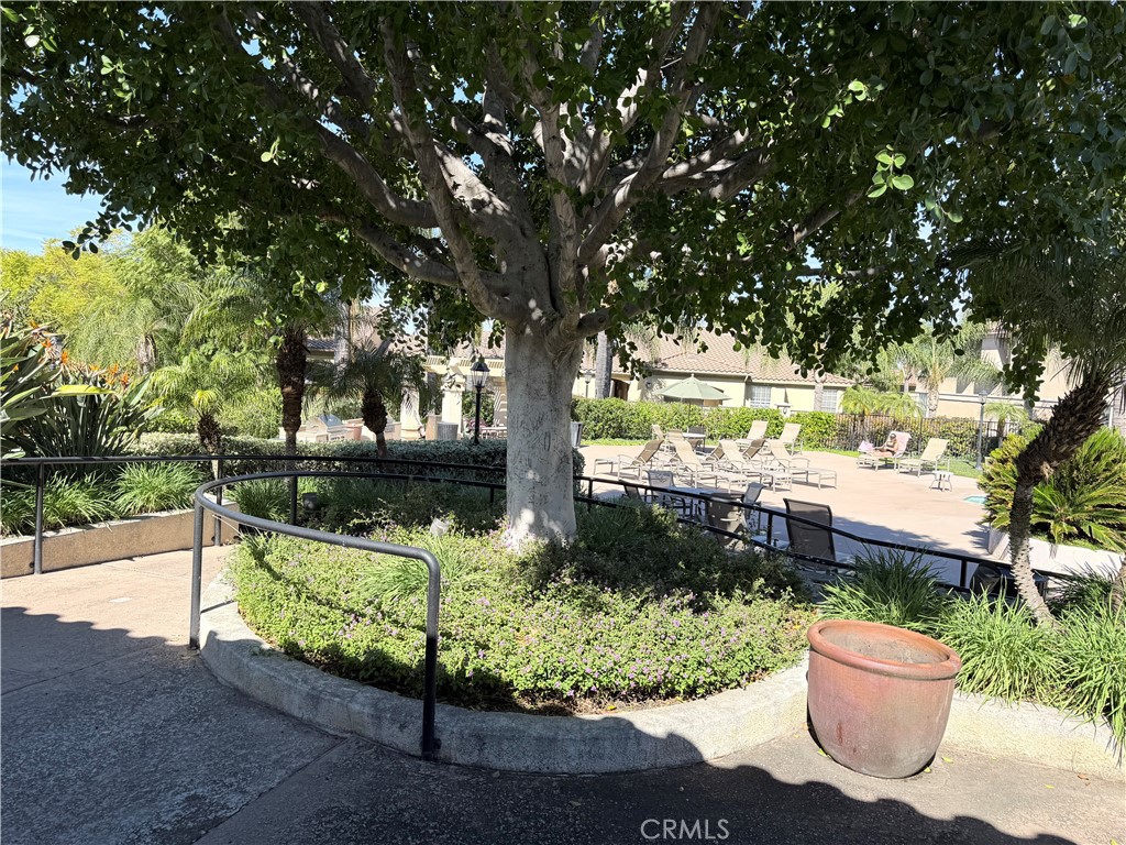 375 Central Avenue, Unit 14 Riverside, CA 92507 - Photo 30 of 32 a garden view with a seating space