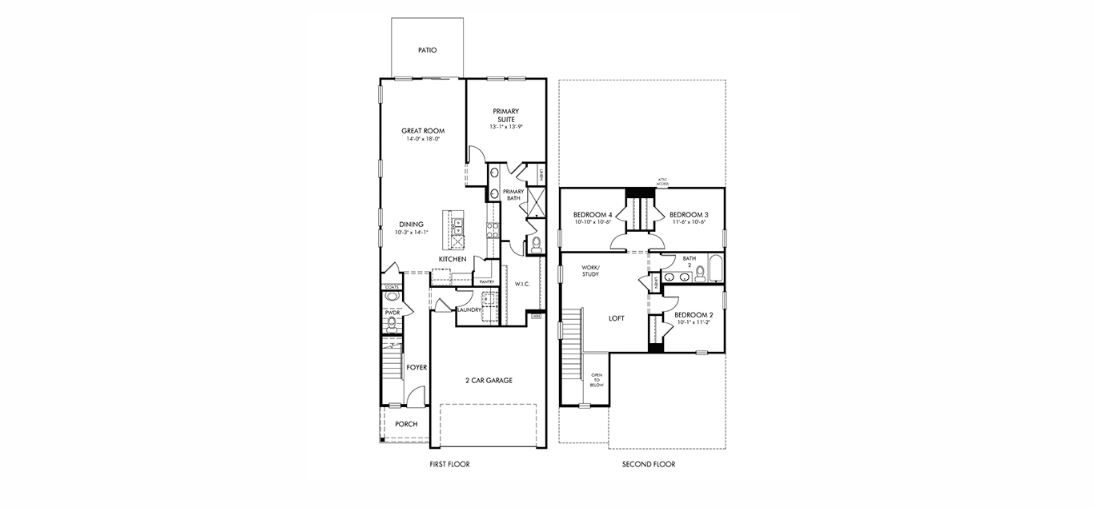 973 Penfold Pointe Point Blythewood, SC 29016 - Photo 2 of 39 Explore the comprehensive layout of this residence, detailing each floor's functional spaces and room dimensions.