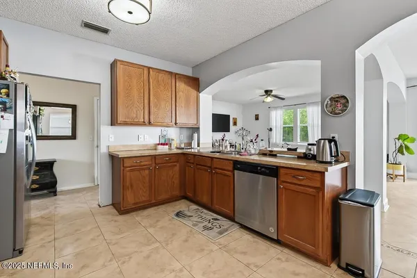 a utility room with washer and dryer