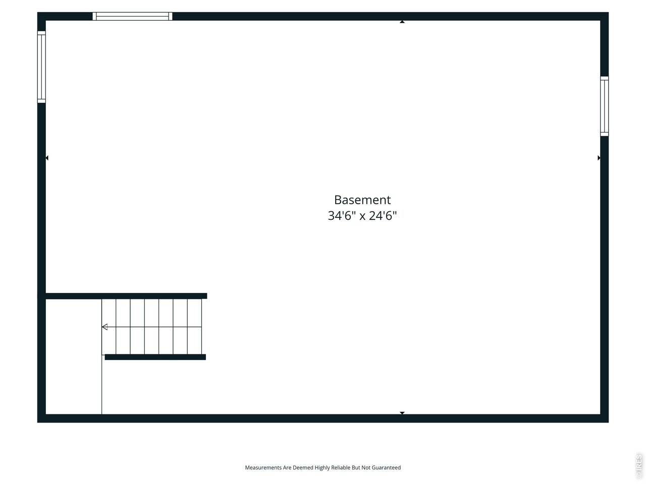 148 Summit Way Erie, CO 80516 - Photo 45 of 47 a black and white photo of a floor plan