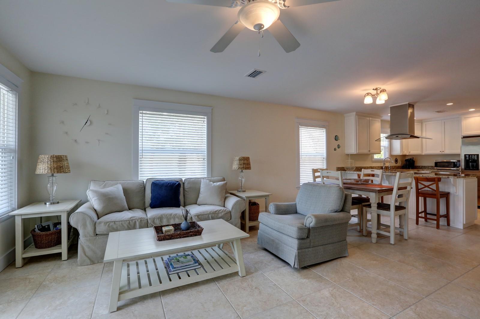 97 Sand Dunes Road Santa Rosa Beach, FL 32459 - Photo 13 of 31 a living room with furniture and a large window